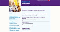 Desktop Screenshot of diakonie-memmingen.de